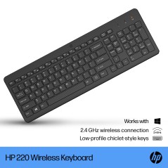 HP Full-sized wireless keyboard